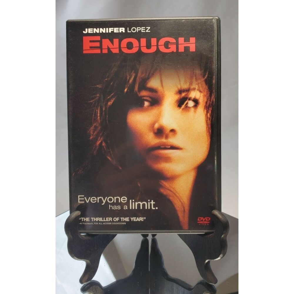 ENOUGH DVD Movies by Jennifer Lopez 2002